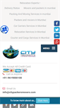 Mobile Screenshot of citypackersmovers.com